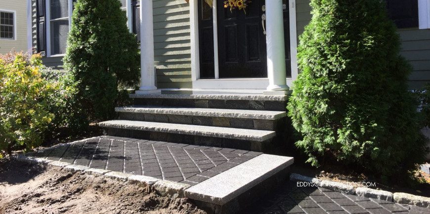 Walkway step Wellesley 1
